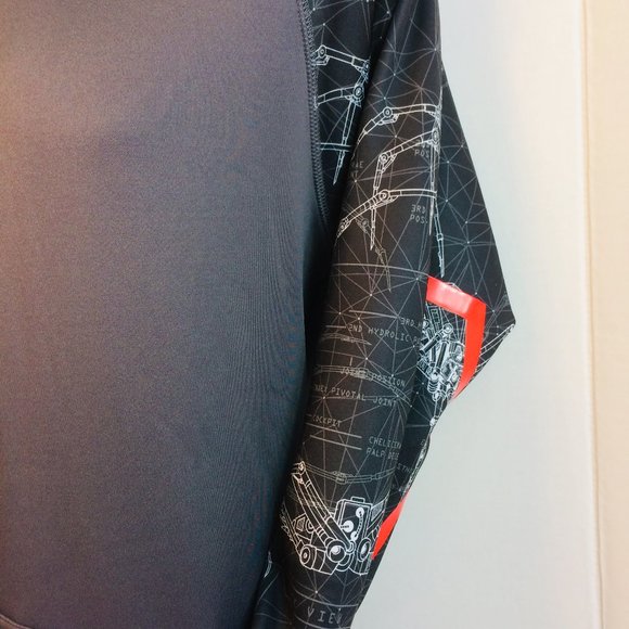 Spyder Dry Web Robotic Spider Graphic Print Hoodie - Picture 3 of 5